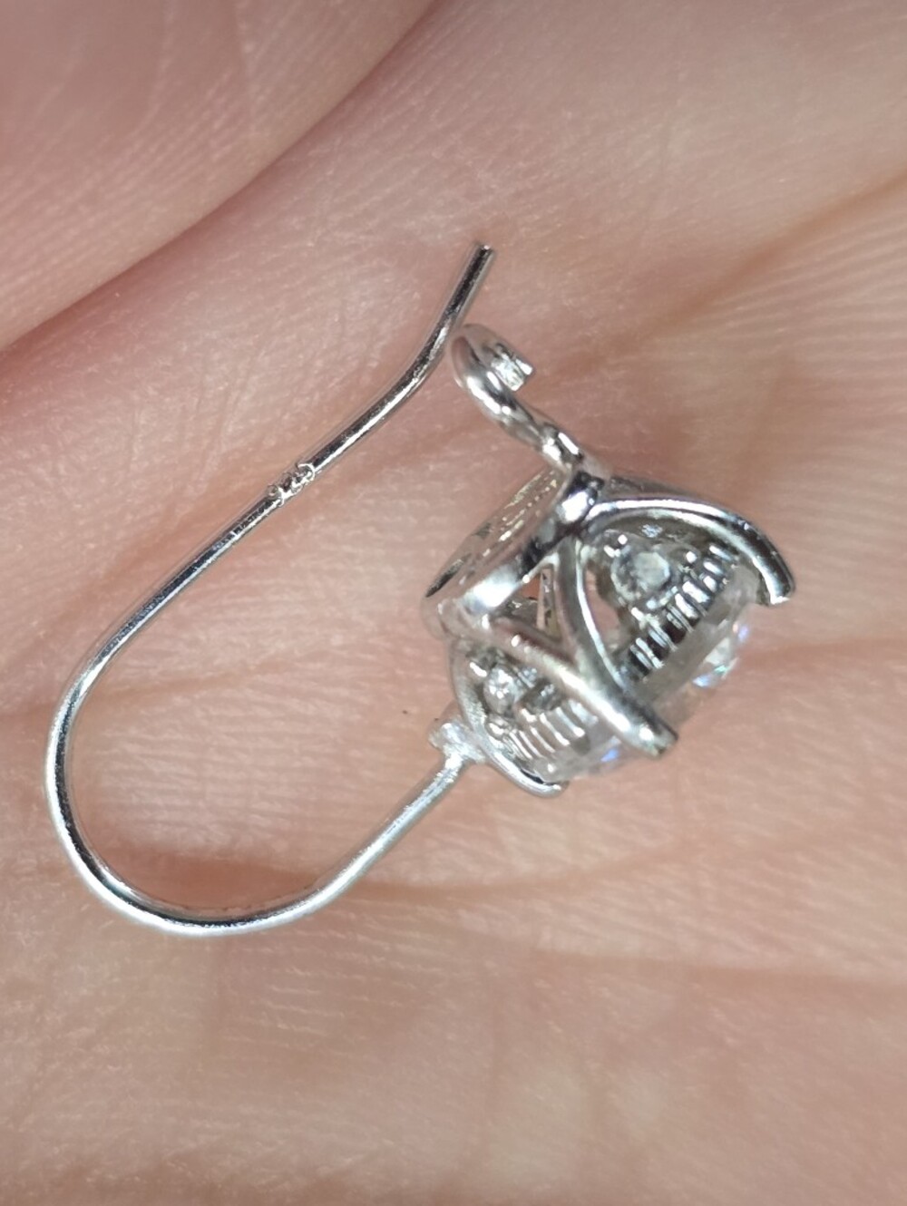 Vanna K Earrings 925 Cz Drop - Picture 6 of 8